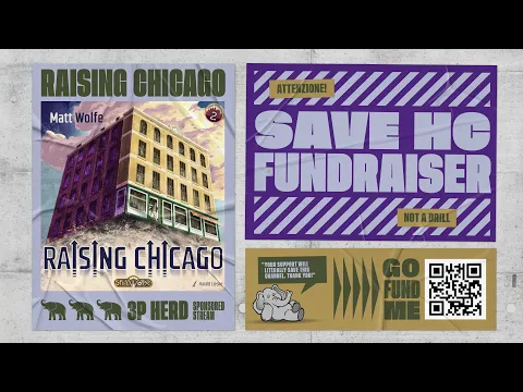 Raising Chicago - 3p Teaching & Play-through by Heavy Cardboard