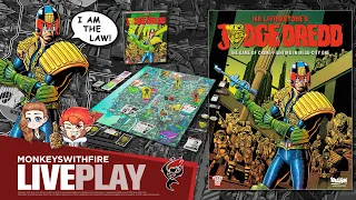 JUDGE DREDD || REBELLION UNPLUGGED || BOARD GAME LIVE PLAY