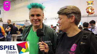 Overview with Friedemann Friese at Essen Spiel 2024 - Fishing
