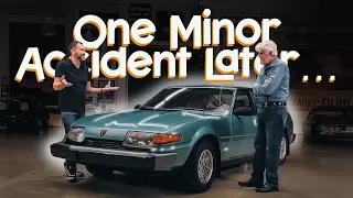 This 1980 Rover 3500 V8 Drove 2,000 Miles. Then Jason Cammisa Crashed It! | Jay Leno's Garage