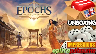 Epochs Course of Cultures - Unboxing & First Impressions (EN) | Epitrapaizoume
