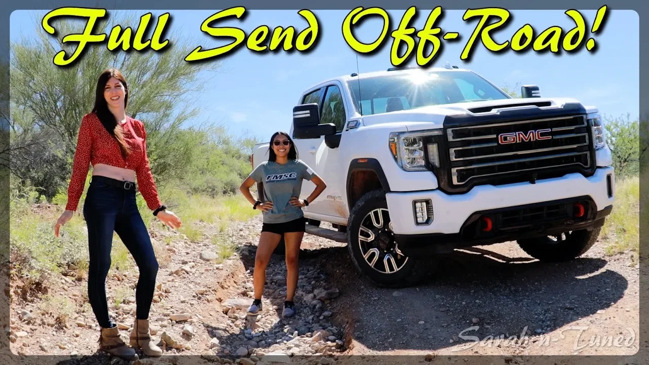 DIESEL BEAST vs DESERT!! // 2020 GMC Sierra 2500 HD AT4 Review