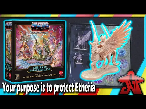 SILENT unboxing: She-Ra and the Great Rebellion for Masters of the Universe: The Board Game