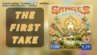 First TakeRajas of the Ganges: Cards & Karma | Card Version!? | #恆河王權 #恆河王侯 #紙牌 #業力