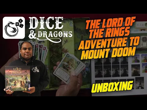 The Lord of the Rings Adventure to Mount Doom Unboxing