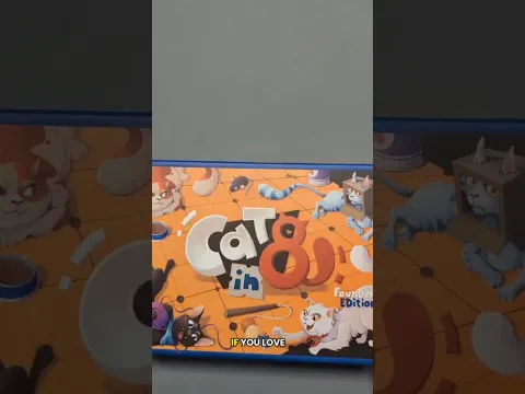 The Modern Sequence Upgrade? Cat in 8 Unboxing! #boardgaming #shorts #catin8