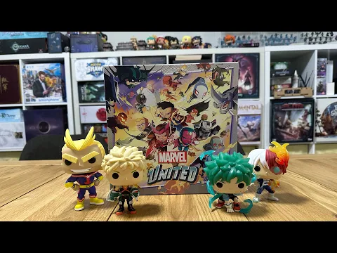 Marvel United + My Hero Academia Homebrew Crossover Battle
