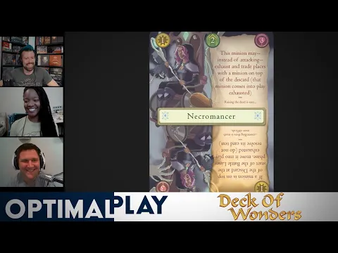 Deck of Wonders - Necromancer Art Reveal and Interview | Optimal Play