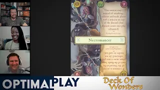 Deck of Wonders - Necromancer Art Reveal and Interview | Optimal Play