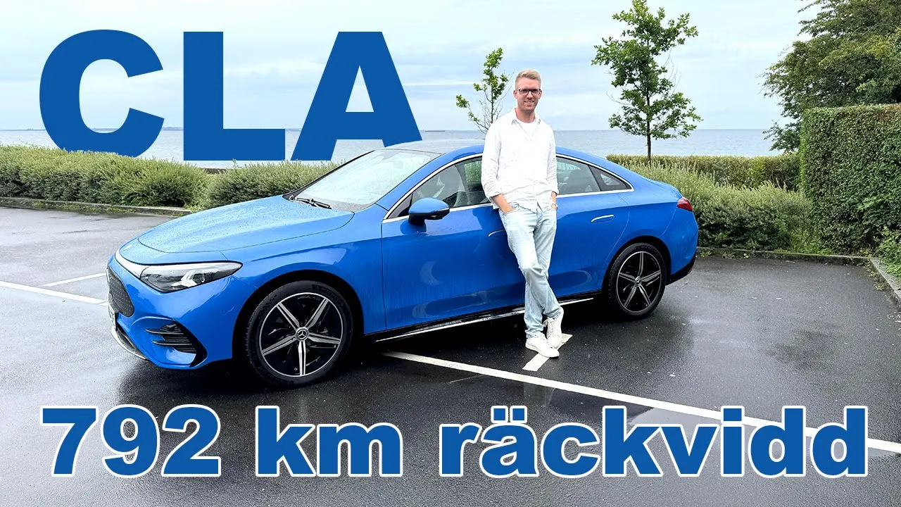 Mercedes CLA – elbilen som utmanar Tesla Model 3