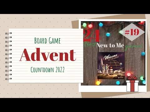 Board Game Advent Countdown | #19 Welcome to the Moon