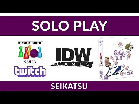 Solo Play Monday - Seikatsu