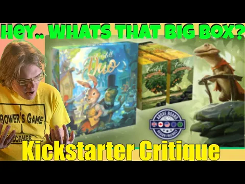 Everdell Duo- Everdell for 2! -Kickstarter Critique Review