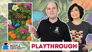 Pollen - A tile placement by Reiner Knizia - Live Playthrough Board Game and Giveaway