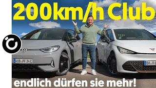 Cupra Born VZ und VW ID.3 GTX Performance - endlich wirklich sportlich!