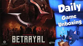 Dune: Betrayal - Daily Game Unboxing