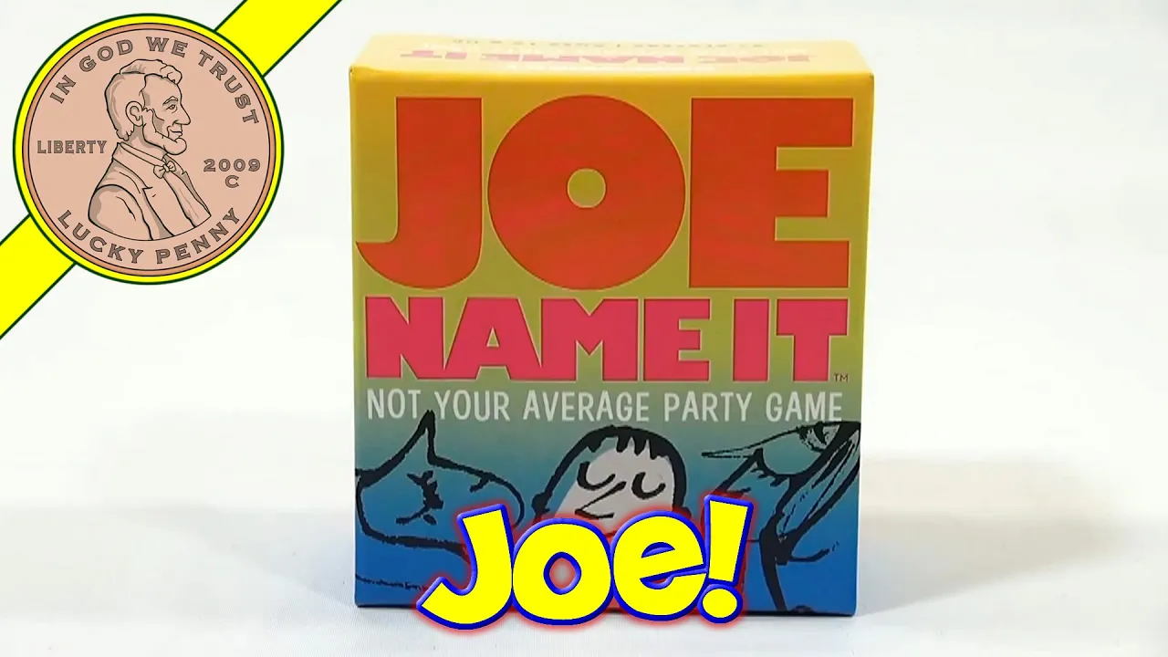 How To Play The Game Joe Name It - Not Your Average Party Game