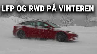 Problemer med Tesla Model 3 Bakhjulsdrift på vinteren