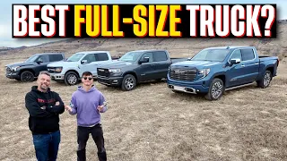 Which Full-Size Truck Is BEST? Ford vs GM vs Toyota vs Ram!