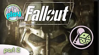 Let's play Fallout (Board Game) - Solo - Part 2