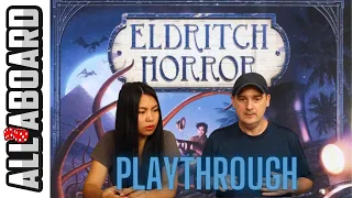 ELDRITCH HORROR | Board Game | 2-Player Runthrough | How to Play and Full Playthrough