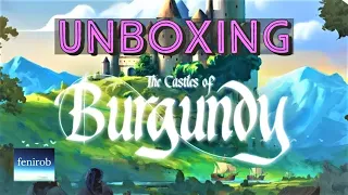 The Castles Of Burgundy Board Game | Unboxing