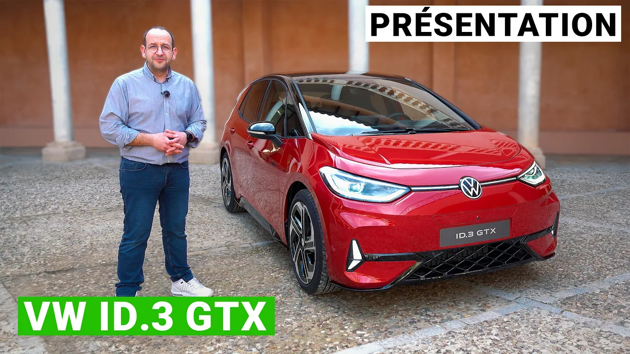 Volkswagen ID.3 GTX : voilà la version sportive de la compacte électrique !