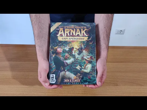 Unboxing de Le Rovine Perdute di Arnak: Capi Spedizione