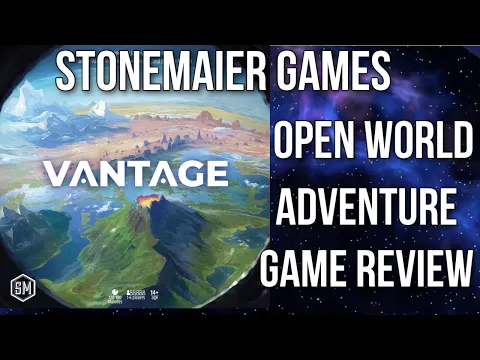 Vantage Review - Cooperative Open World Adventure Game by Stonemaier Games