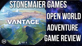 Vantage Review - Cooperative Open World Adventure Game by Stonemaier Games