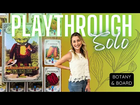 Mr. Cabbagehead's Garden | Solo Playthrough | Ep. 1