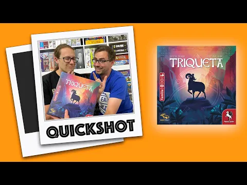 #Quickshot - Triqueta (Deep Print Games 2023) | Cooles schnelles taktisches Spiel!