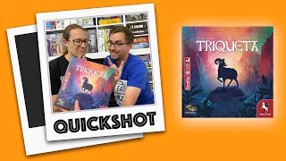 #Quickshot - Triqueta (Deep Print Games 2023) | Cooles schnelles taktisches Spiel!
