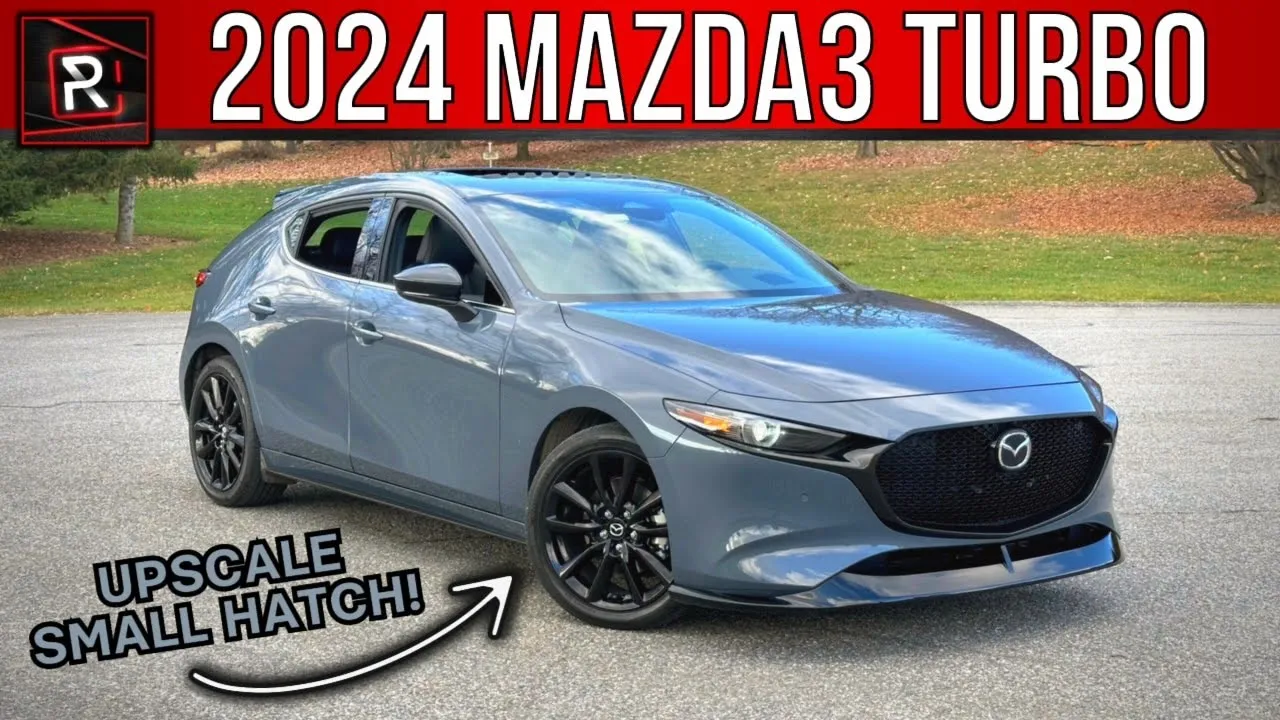 The 2024 Mazda3 Premium Plus Is A Turbocharged AWD Happy Medium Compact Hatch