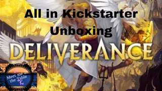 Deliverance All in Kickstarter Pledge Unboxing