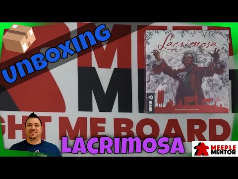 Meeple Mentor Unboxes Lacrimosa