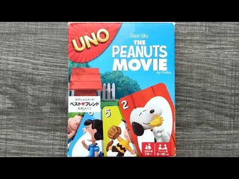 UNO The Peanuts Movie Card Game