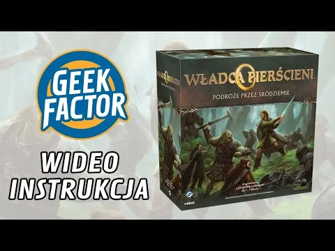 WŁADCA PIERŚCIENI PODRÓŻE PRZEZ ŚRÓDZIEMIE Wideo Instrukcja