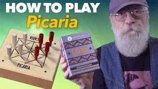 Picaria - a historic 2 player strategy game from the Tewa Indians.