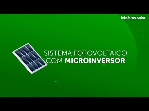Gerador Solar Fotovoltaico 2 Placas para Telha Fibrocimento 600W 220V Intelbras