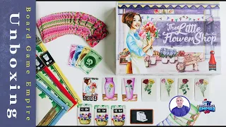 The Little Flower Shop Unboxing - Dr.  Finn's Games