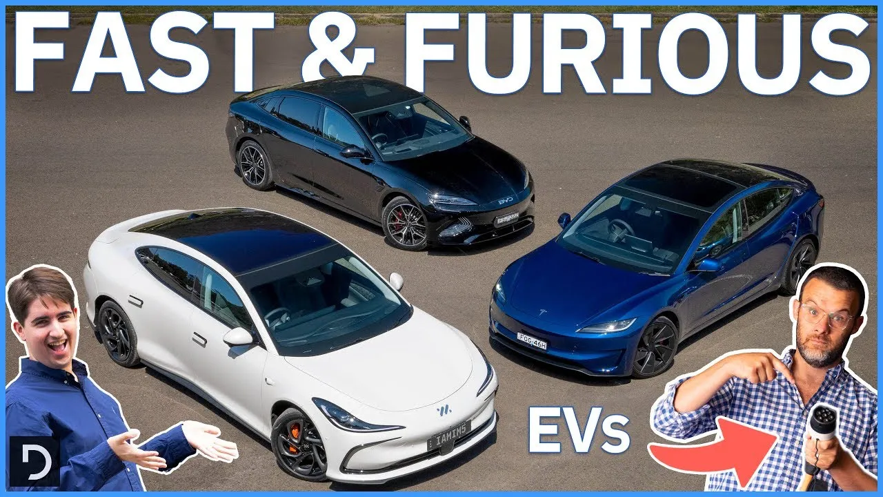 2026 Tesla Model 3 v BYD Seal v MG IM5 | Performance Comparison
