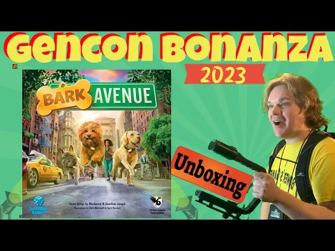 Bark Avenue Hot Game Unboxing at Gen Con 2023