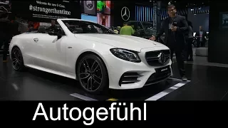 Mercedes-AMG E53 Convertible & Coupé REVIEW Mercedes E-Class E-Klasse AMG - NAIAS 2018 - Autogefühl