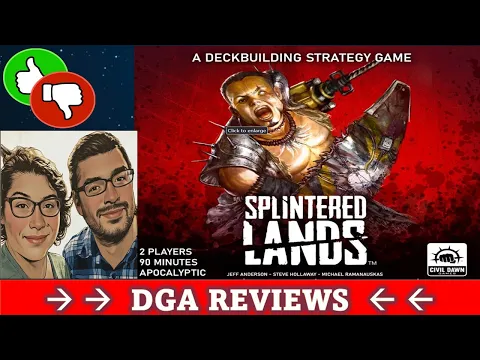 DGA Reviews Board Games: Splintered Lands (Cozy Game Night)