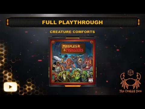 Meeples and Monsters ... Full Playthrough by the Crabby Dice