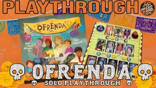 Ofrenda SOLO Playthrough & Rules | Can I Impress the Ancestors?