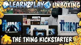 Learn to Play Presents: Unboxing The Thing Kickstarter