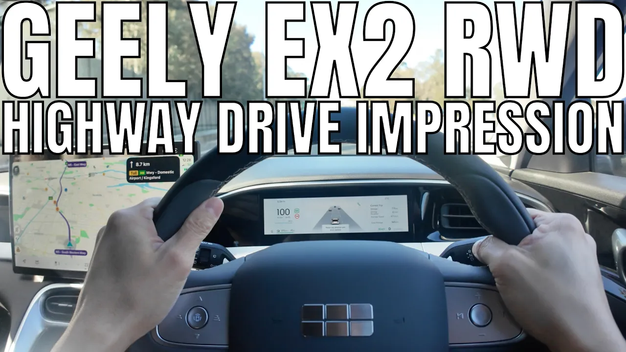 Geely EX2 Australia Review 2026: Highway Drive Impression in Sydney