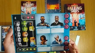 Under Falling Skies campaign unboxing/preview by AmassGames